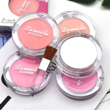 2025 New Single Professional Makeup Plastic Container Ice Cream Blush