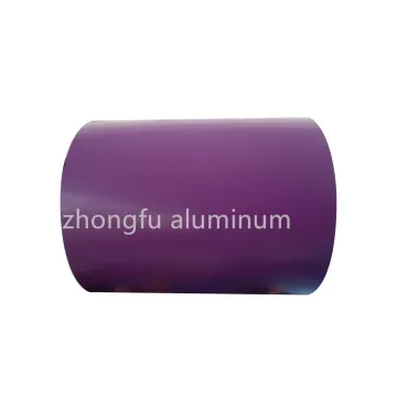 PE PVDF Color Coated Aluminum Coil