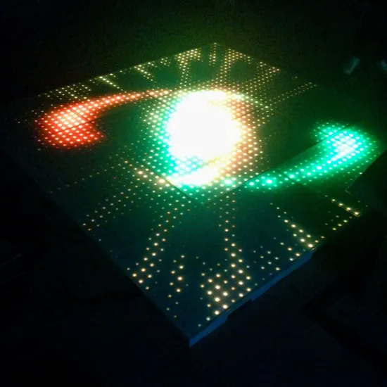Interactive LED Dance Floor 12x12 Pixels for Stage Parties and Indoor Events