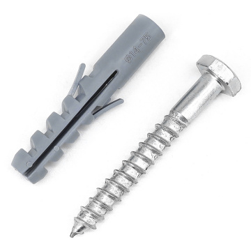 Plastic PEUniversal Nylon Plugs Expansion Anchor Wall Plug