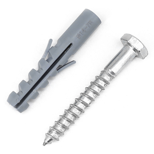 Plastic PEUniversal Nylon Plugs Expansion Anchor Wall Plug