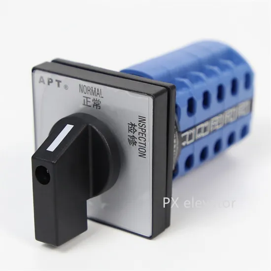 Elevator Maintenance Switch LW39-16B-6AC-55X/5P - Elevator Car Roof Machine Room Parts