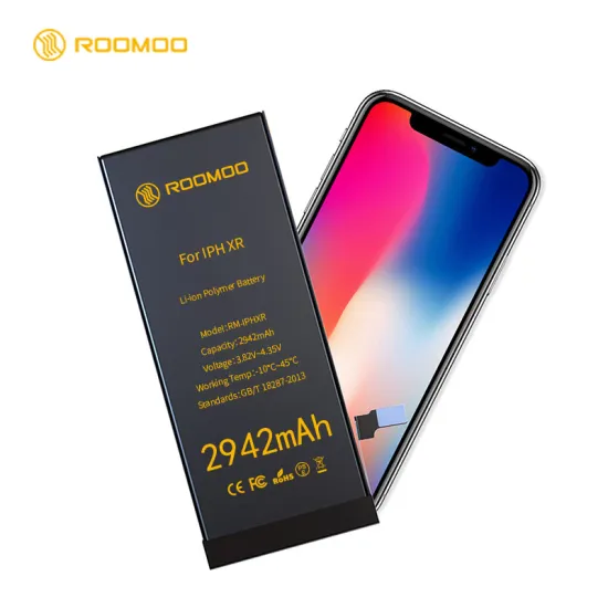 Best quality standard voltage lithium polymer for iphone xr