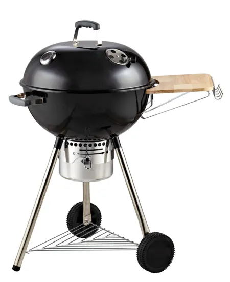 57cm Charcoal round Kettle BBQ Grill Big Apple-Shaped Barbecue Grills