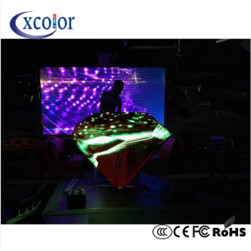 Stage background DJ Curved LED booth
