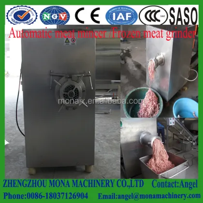 Industrial Double Screw Meat Mincer and Frozen Meat Grinders: Efficient Solutions for Processing