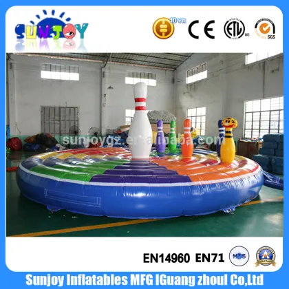 2017 Outdoor Inflatable Human Bowling Inflatable Bowling Set Bowling Pin For Kids