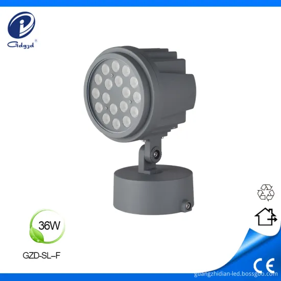 36W waterproof IP65 landscape with base led spotlights