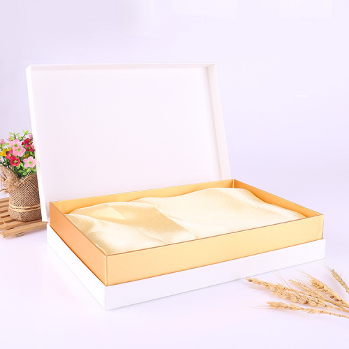 Caja de invitación de boda personalizada de lujo con tapa