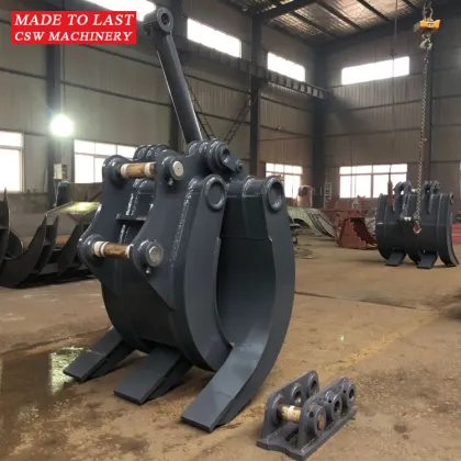 Sany Excavator Grapples: 285, 305, 330 Ton Mechanical Grabs for Demolition and Logging