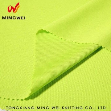 Custom logo 100 Polyester warp knit fabric for jersey football