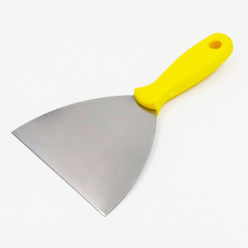 Hot Sale Stainless Steel Putty Knife with Yellow Handle