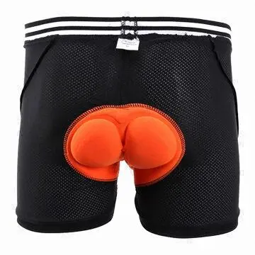 Coolmax Cycling Underwear/Inner Shorts, Black, Functional and Comfortable