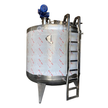 Hygiene Grade Multi-Functional Milk Cooling Mixing Tank