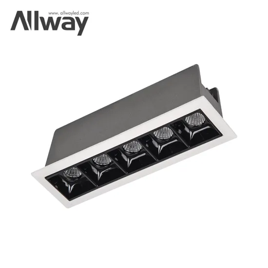 High-Quality 5-Color Adjustable Indoor LED Downlight: Office, School, and Commercial Lighting Solution