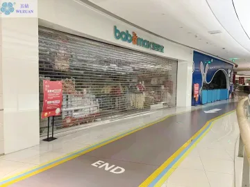 Transparent PC Rolling Shutter for Commercial Store
