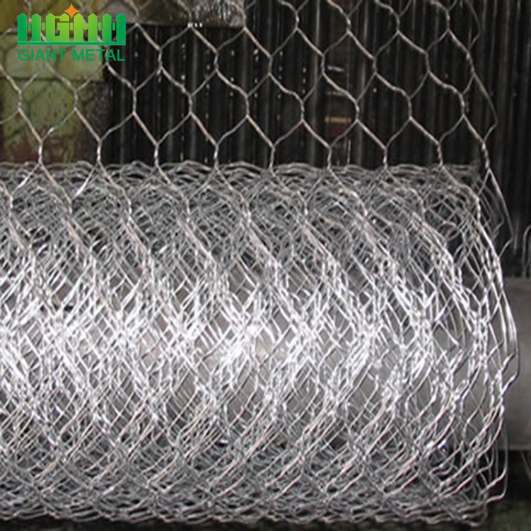 Woven PVC Coated Hexagon Gabion Fence