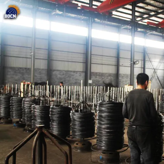 2.11mm BWG black Iron wire