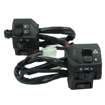 Universal 7/8 inch Motorcycle Left Side Control Switch Set