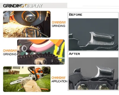 145mm Electroplated Diamond Grinding Wheel for Stihl Chain Saw