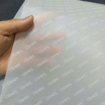 Custom Gold Foiling Logo Translucent Vellum Paper Rolls A5 A6 A7 for Planners and Notebooks