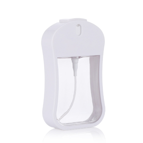 25 ml 40 ml en plastique mini parfum pulvérisateur blanc out pulvérisateur de cartes de crédit