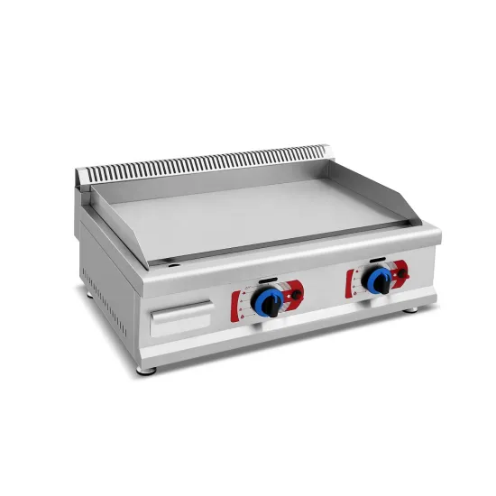Commercial Gas Griddle Grill CE Stainless Steel Hotel Equipment Industrial Full Smooth