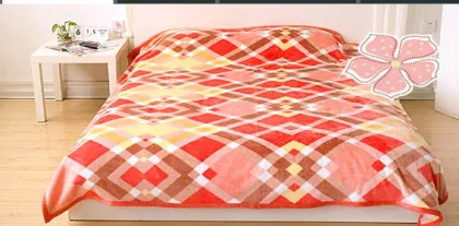 Children Cartoon Colorful 100 Polyester Blanket Comfortable , Double Size Blanket