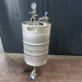 Beczka 30 -l lufy i montaż wyposażenie fermentacji piwa