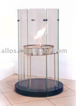 Floor Ethanol Fireplace