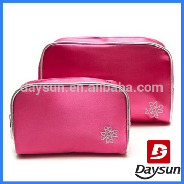 Cosmetic Bag Set in Passion Pink Make up Organizer