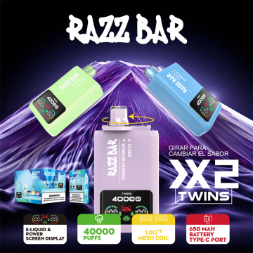Original Electronic cigarettes RAZZ BAR 40000 Puffs