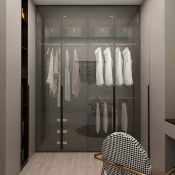 Modern Portable Bedroom Wardrobe Closet Organizer