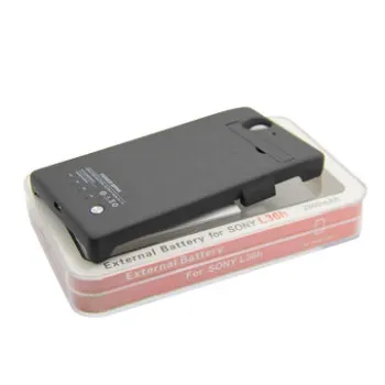 Extended Backup Battery for Sony Xperia Z, Cool Design with Leather Cover or Without