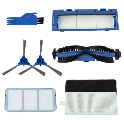 Eufy RoboVac 11S 30 Sweeper Accessory Set: Main Brush, Side Brush, HEPA Filter & Cover