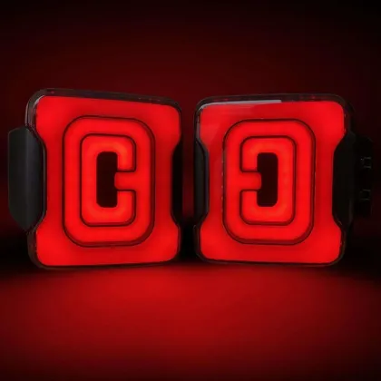 Smoked Cover Tunnel Tail Lights