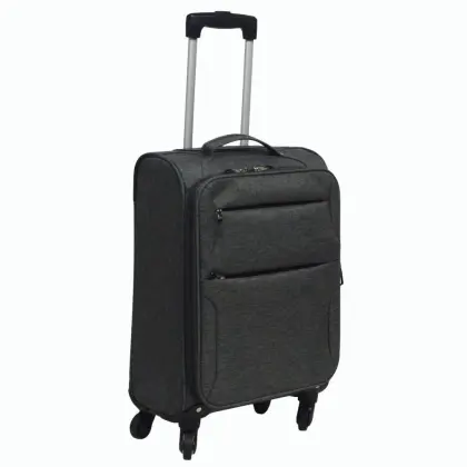 Snow flake soft luggage sets suitcases