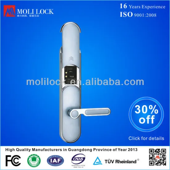 bravo lock,keyless biometric fingerprint door lock