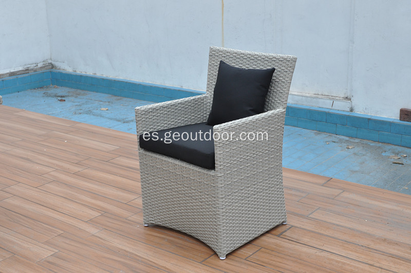 2019 nuevo diseño de muebles de exterior de mimbre fábrica de Dongguan