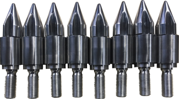 screw head for injection molding machine