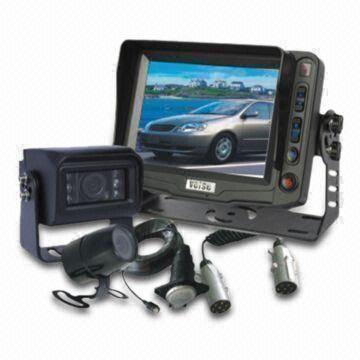 Vehicle RV/CCTV System with 15m IR LED Working Distance Dual Camera and Digital Monitor Display