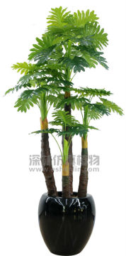 New philodendrons artificial plants/trees