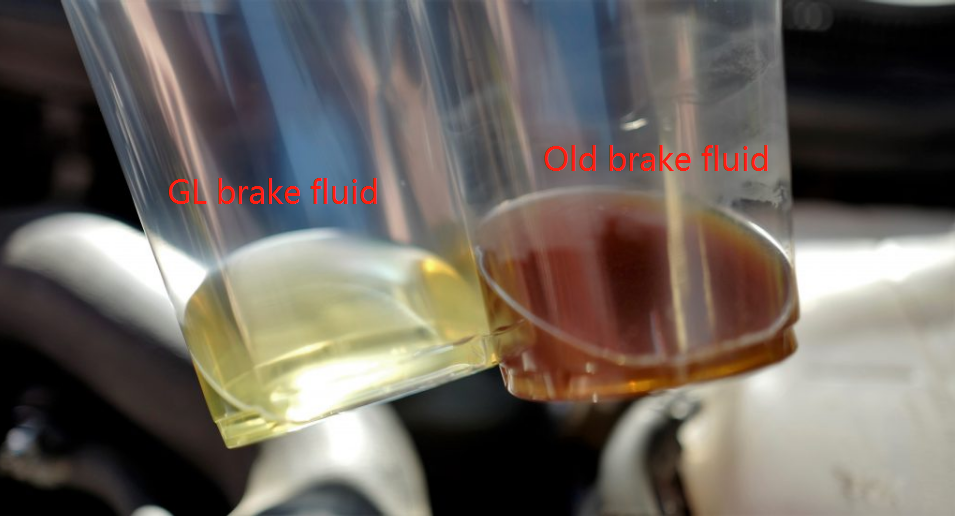 GL Brake Fluid Brake fluid to Check Signs
