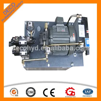 electric hydraulic pump pack