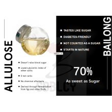 Organic allulose syrup nutrition supplement