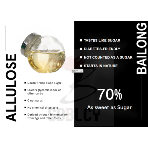 Organic allulose syrup nutrition supplement