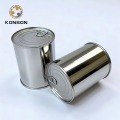Lata redonda de metal para molho de qualidade alimentar