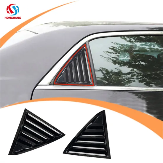 Matte Black Rear Side Window Louver for Chrysler 300C 2015-2021 - China Supplier