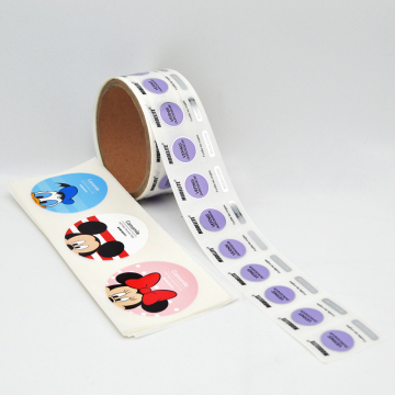 custom label PP PE PET sticker printing label