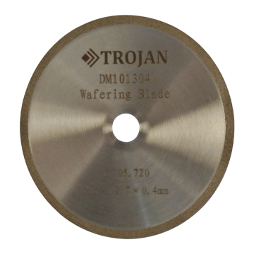 Diamond cutting piece metallurgical